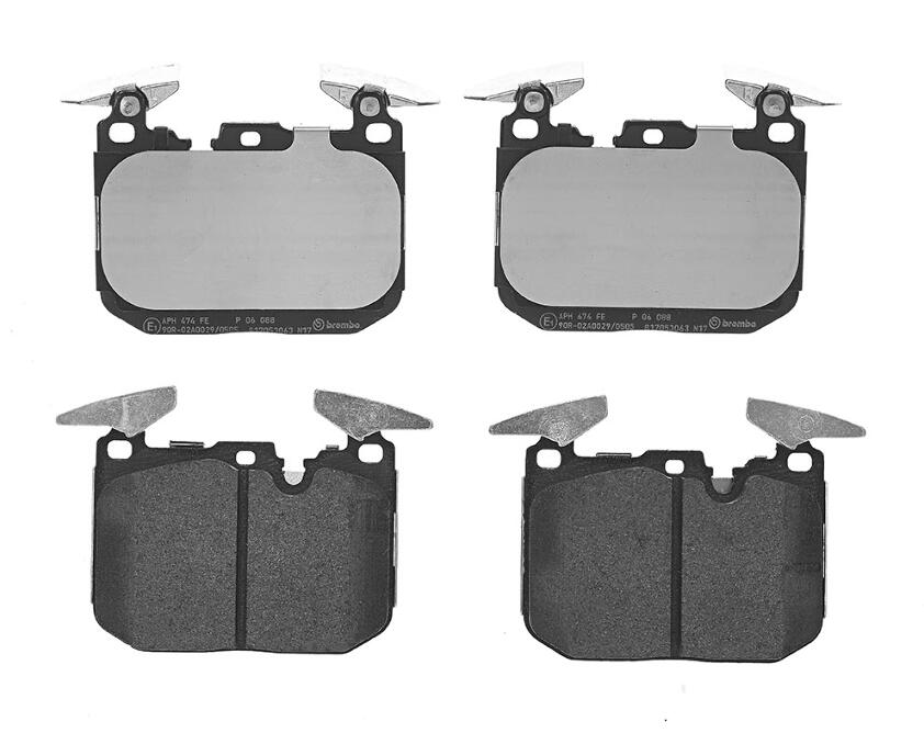 BMW Disc Brake Pad Set - Front (Low-Metallic) 34116878876 - Brembo P06088